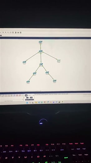 Network design ❌ networking Dancing sisco packet tracer #CiscoPacketTracer