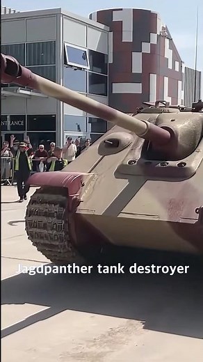 Jagdpanther, Sd.Kfz. 173, German heavy tank destroyer of World War II #ww2 #military #Panzer