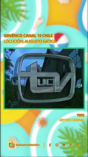 Generic Channel 13 (1992) #chile #television #ebtarchive