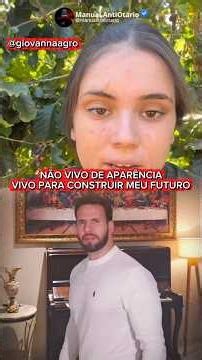 Não vivo de aparência, vivo para construir meu futuro