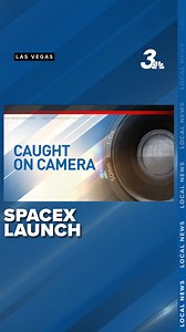 3.2K views · 24 reactions | The latest launch of a SpaceX rocket from Vandenberg Space Force Base could be seen from Las Vegas. SpaceX launched 26 Starlink V2 Mini satellites into low orbit just after 8:30 p.m. Monday night. The Falcon 9 rocket carrying the satellites left a sizeable contrail in the atmosphere. MORE: news3lv.com | KSNV News 3, Las Vegas | Facebook