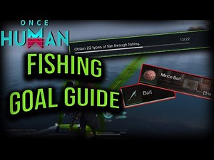 Fishing Goal Guide | Once Human #oncehuman #howto