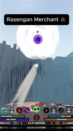 Rasengan Merchant #roblox #shindolife
