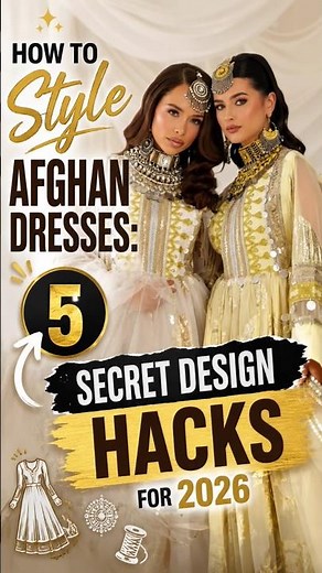 How to Style Afghan Dresses: 5 Secret Design Hacks for 2026 #shortviral #afghan fashion #trending
