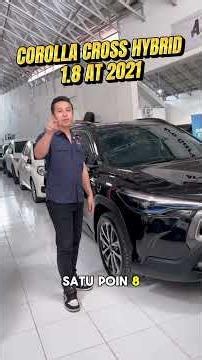 COROLLA CROSS HYBRID 1.8 AT 2021 #automobile
