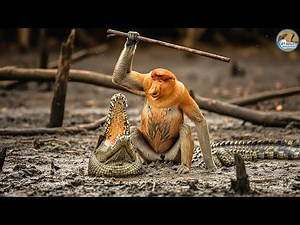 Surviving the Wild River: The Proboscis Monkey’s Daily Struggle | animal fights
