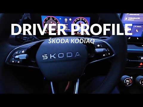 How to Check User Profiles on Škoda Kodiaq (Driver Profile Settings)