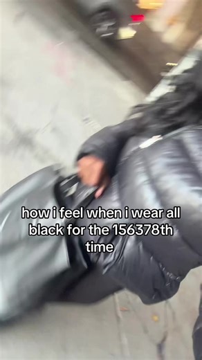 Feeling Extra Drippy in All Black Fashion