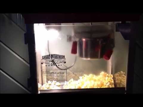 GREAT NORTHERN POPCORN MACHINE IN ACTION & Hands-On