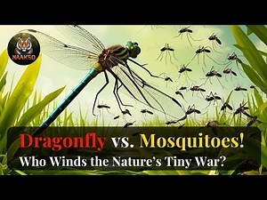 Dragonfly vs. 100s of Mosquitoes: Who Wins the Nature’s Tiny War?