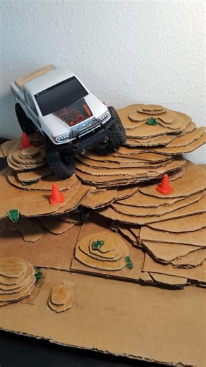 New mini course #crawler #fun #scx30 #scx24 #scale #popular #shorts #offroad #scx24mods #diy #fun