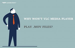 Video not playing as voice track is running on vlc media player