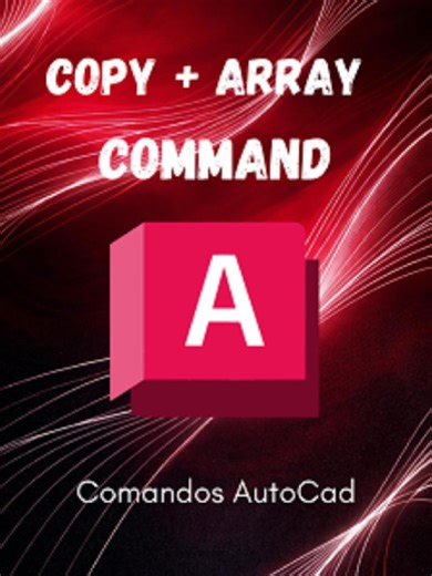 A maneira mais rápida de DUPLICAR E DISTRIBUIR OBJETOS 🚀 Esse truque do AutoCAD vai economizar muito o seu tempo! 🔹 Use COPY para criar a primeira duplicação 🔹 Ajuste a distância ou posição desejada 🔹 Em seguida, use ARRAY (Rectangular, Polar ou Path) 🔹 Defina a quantidade e o espaçamento Pronto! OBJETOS COPIADOS E ORGANIZADOS AUTOMATICAMENTE em segundos 🔥 #AUTOCAD #autocadtutorial #DWG #engenharia #arquiteto #tutorial #fyp #AUTOCAD2026 #autodesk