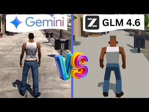 Gemini VS GLM Make GTA 6 From Scratch (Hindi)