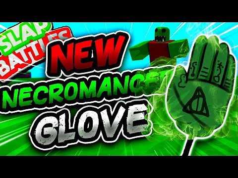 New NECROMANCER Glove🧟‍♂️🎃 & HOW to get it! - Slap Battles Roblox