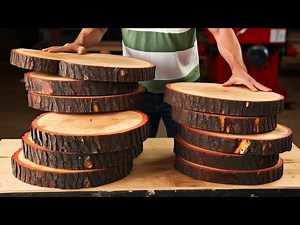 A Magical Transformation - Using Old Tree Trunks And Roots To Create A Stunning Coffee Table.