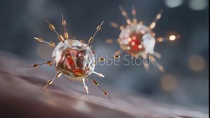 Autonomous nanobots assembling into functional medical devices inside bloodstream, emotion of hope and precision visible, representing cutting-edge nanomedicine, micro-robotics innovation, and