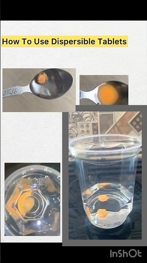 How Dispersible Tablet Works