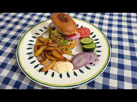 Chicken Subway Burger Recipe | Chicken Mini Burger Recipe by RoTi Pani | Ramadan Special