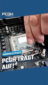 Wärmeleitpaste richtig auftragen: Die PCGH-Methode 🤓