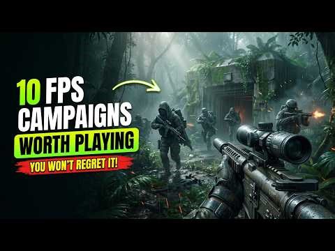 10 Best Single Player FPS Campaigns Of All Time