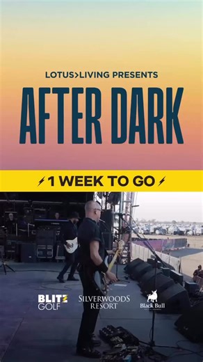 ONE WEEK TO GO In just 7 days, Silverwoods Resort Yarrawonga transforms into the ultimate summer playground. High-energy Blitz Golf by day. After Dark concert featuring Diesel and Taxiride. Golf fans. Music lovers. Long weekend legends this one’s for you. Plan your trip: • Regional buses from Albury, Wodonga, Corowa, Rutherglen, Cobram, Bundalong and Wangaratta • Local Yarrawonga and Mulwala bus service • On-site event parking available Final tickets. Final plans. Final countdown. Sunday 25 Jan 