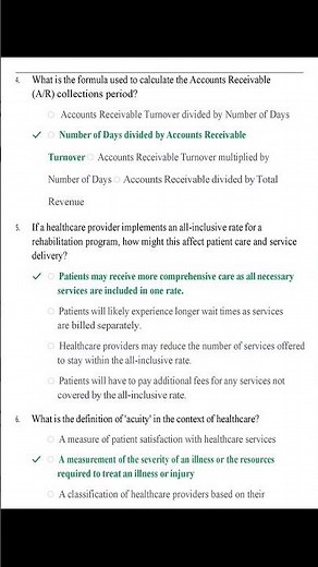 HFMA CRCR HEALTHCARE FINANCIAL EXAM 2025