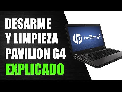 HP Pavilion G4 Disassembly and Cleaning - Tutorial in Spanish | Technician Joel