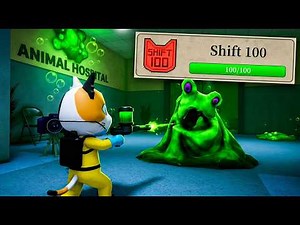 Roblox Animal Hospital SHIFT 100 ACHIEVEMENT (All NPCs, Anomalies, and CUTSCENE?!)