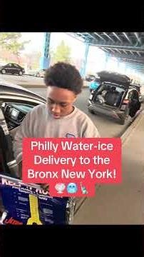 Delivering Philly Water ice to the The Bronx New York! 🚛🍧🥶📱 call 267-831-7922 !!