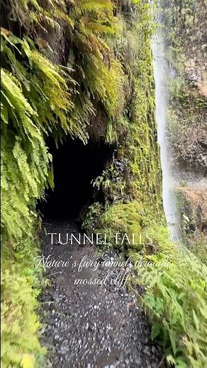 Tunnel Falls | Epic Waterfall Adventure in Cascade Locks, Oregon | Eagle Creek Trail PNW| Best Hike