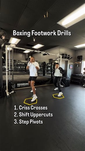 Boxing + Fitness Workouts on Instagram: "3 footwork drills for boxing 🥊 #boxing #footwork #agility #boxingdrills #drills"