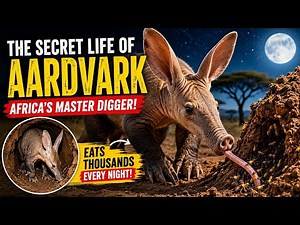 The Secret Life of the Aardvark | Africa's Master Digger 🦛 Amazing Wildlife Facts