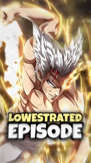 Lowest Rated Episode Of One Punch Man || Greatest Downfall 🔥 #shorts #anime #onepunchman