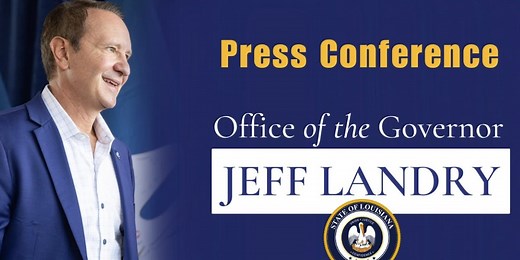 LIVE: Governor Landry to hold press conference on Super Bowl security