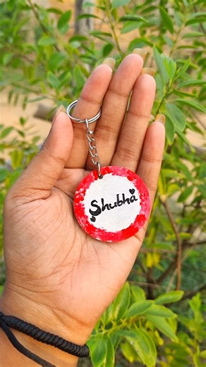 DIY Handmade Name Keychain ✨ | Easy Personalized Gift Idea You’ll Love!#HandmadeKeychain #DIYCrafts