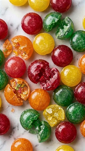 Satisfying Candy Crunch ASMR #asmr #satisfying