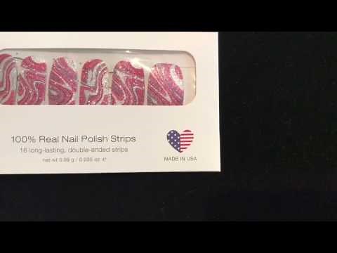 Color Street Nail Polish Strip Application Demo!