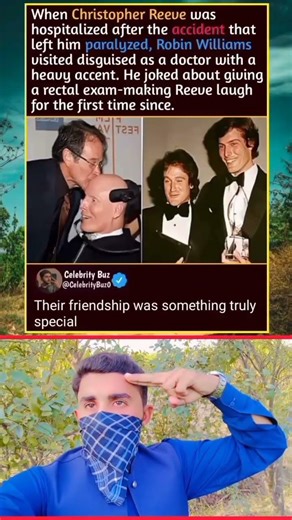 Robin Williams Joked About Rectal Exam to Cheer Up Christopher Reeve – Instant Laugh! 😂