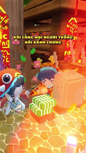 This is truly a Lunar New Year from my imagination!!! #miniworld #miniworldvn
