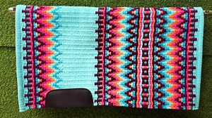 Handwoven Western Saddle Blanket | 100% New Zealand Wool Show Pad | Custom Horse Tack - Etsy Canada