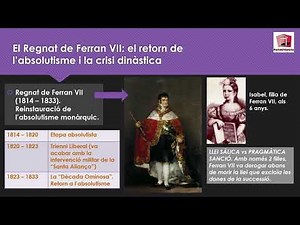 ESPANYA I CATALUNYA AL S. XIX. Capítol II - La Monarquia Espanyola a l'Antic Règim