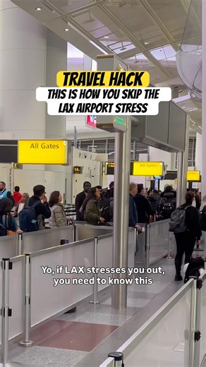 If LAX stresses you out, you need to know this #travelshorts #shortsviral #fyp #travelwithme