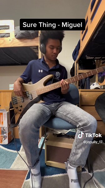 Bass Cover of 'Sure Thing' by Miguel