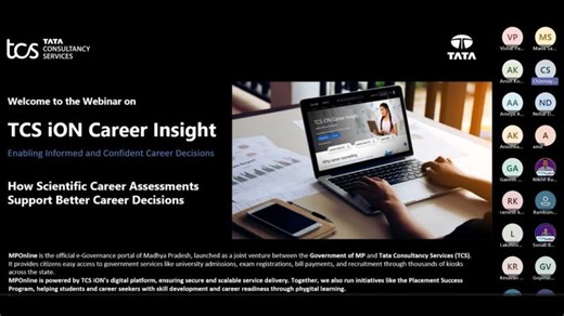 Better Career Decisions Through Scientific Career Assessment | TCS iON | MPOnline Limited | MPOnline Limited
