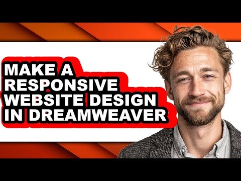 How to Make a Responsive Website Design in Dreamweaver - Step by Step