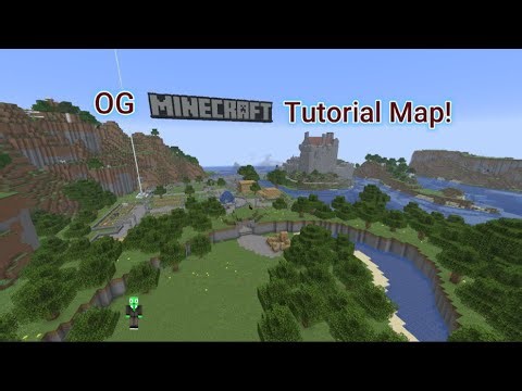 Minecraft - Playing The OG Tutorial Map!!