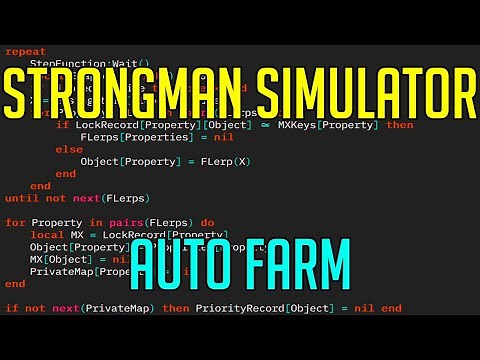 STRONGMAN SIMULATOR | HACK/SCRIPT | AUTO FARM