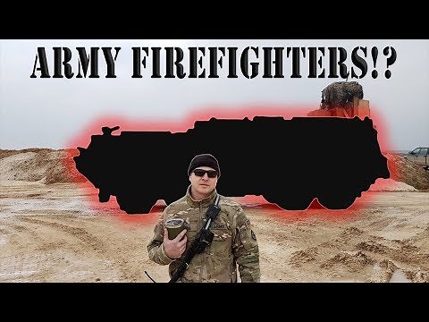 Army Fire Trucks REVEALED! You won't believe what they look like!