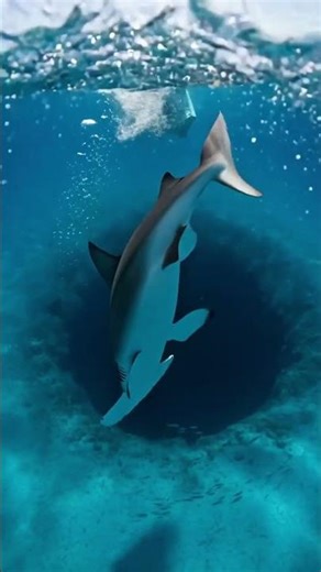 Something’s Hidden in the Great Blue Hole… Hammerhead POV Finds a Sealed Wreck